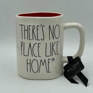 Rae Dunn NWT Wizard of Oz There's No Place Like Home Mug Ruby Slippers Handle